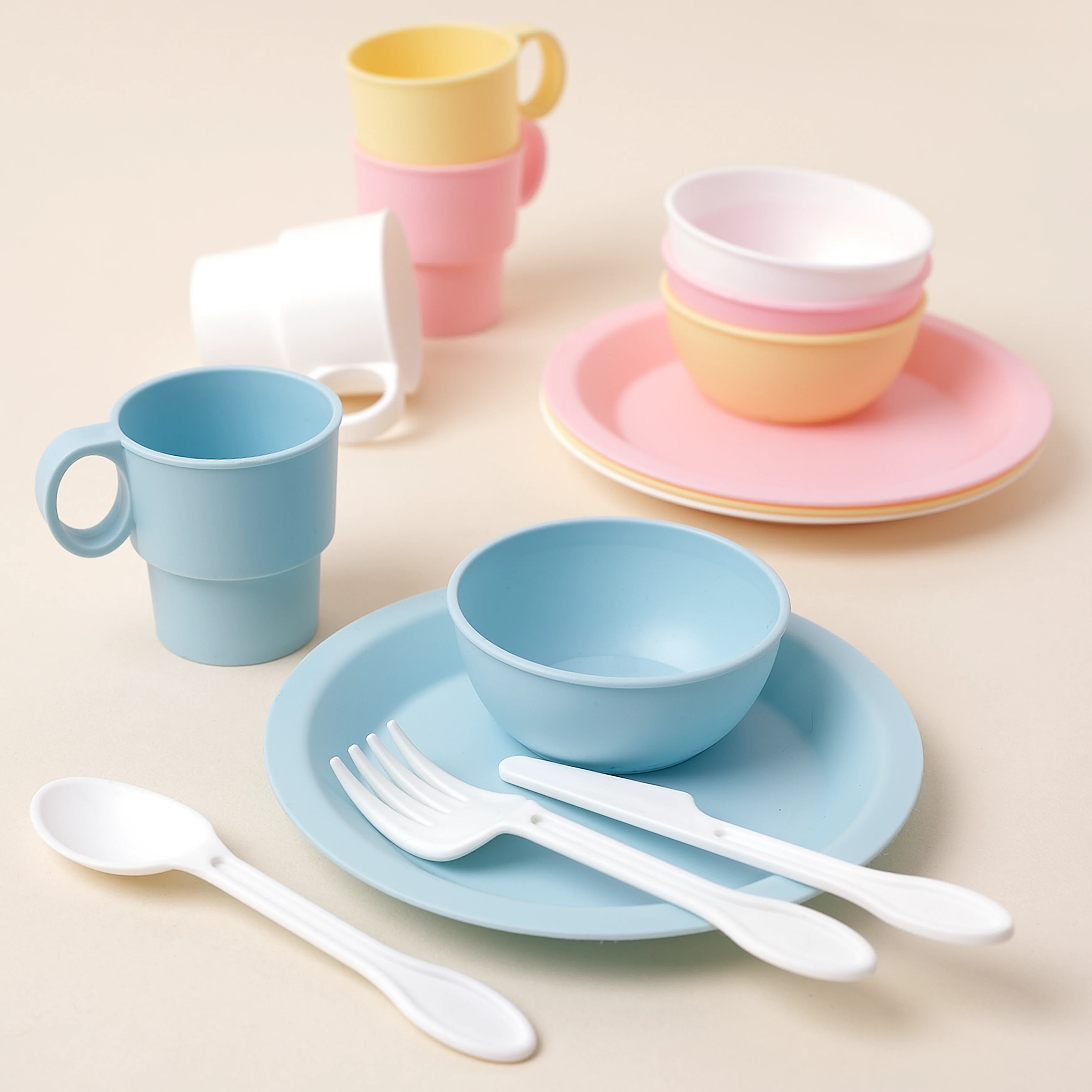 27-Piece Pastel Cookware Set - Image 4