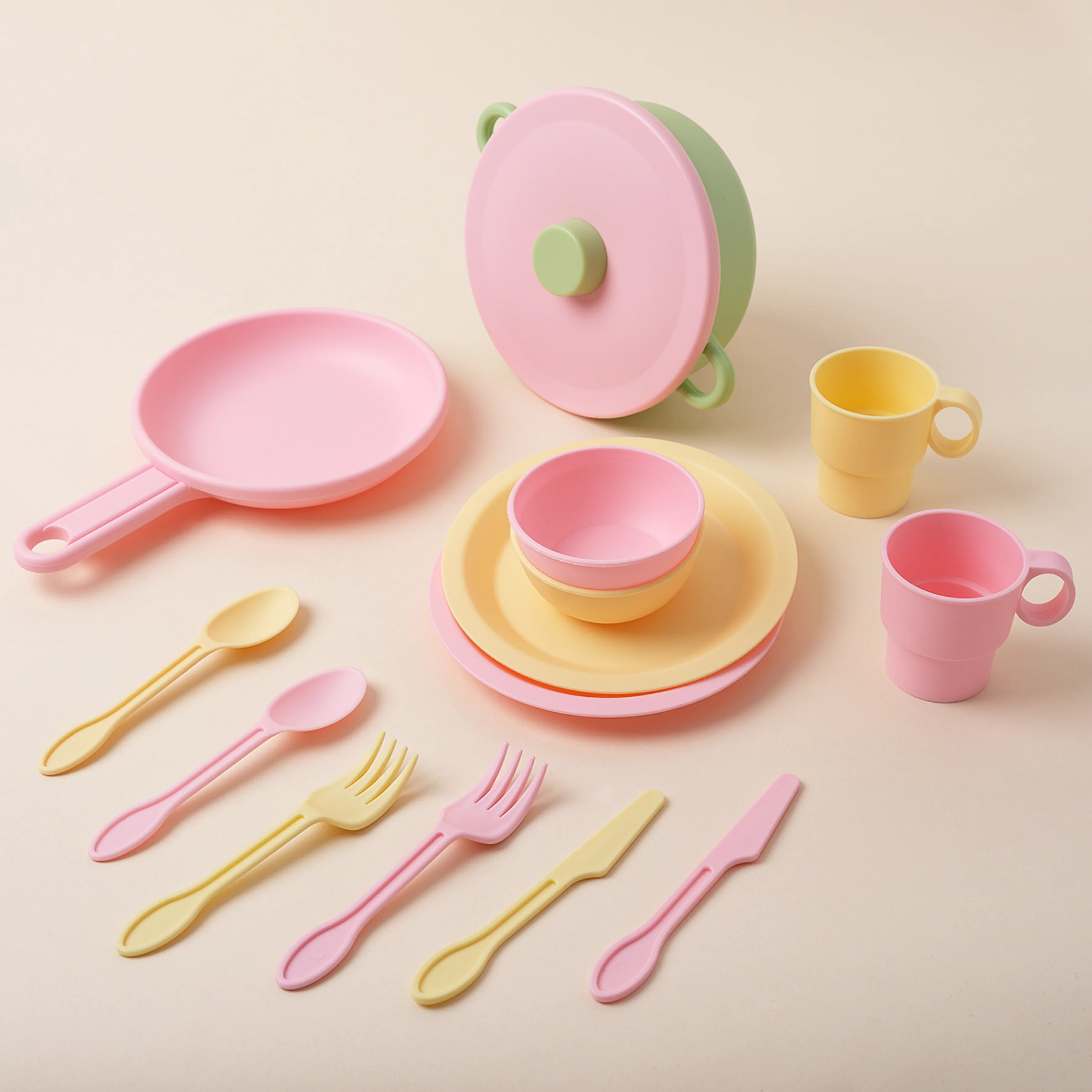 27-Piece Pastel Cookware Set - Image 5