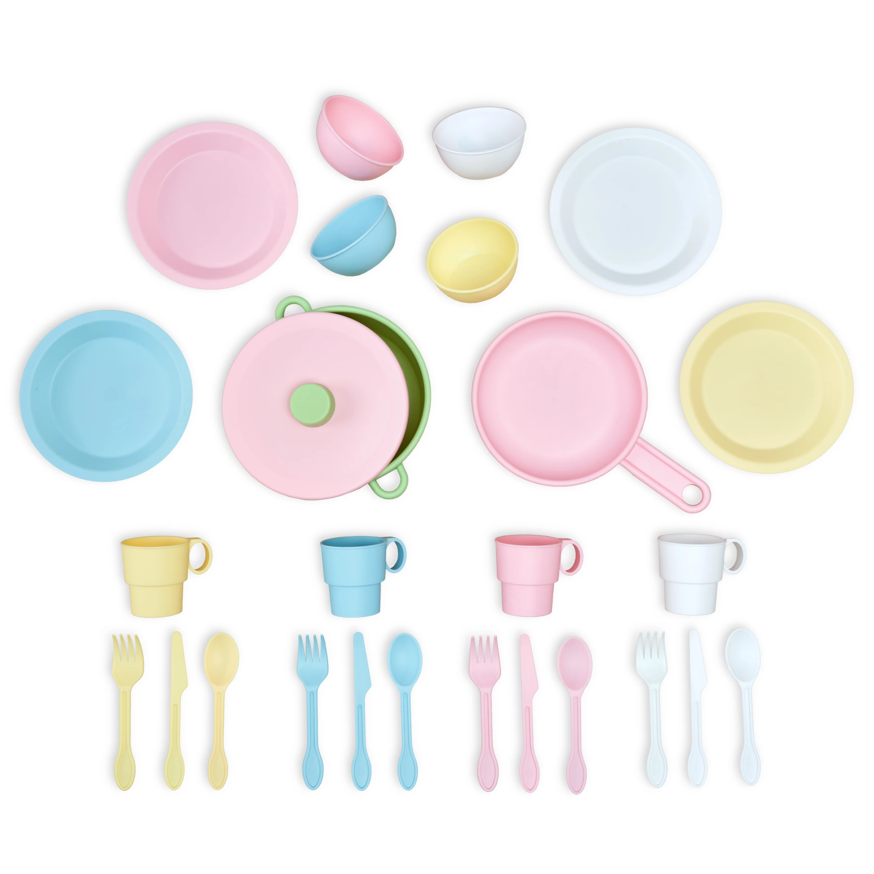 27-Piece Pastel Cookware Set - Image 6