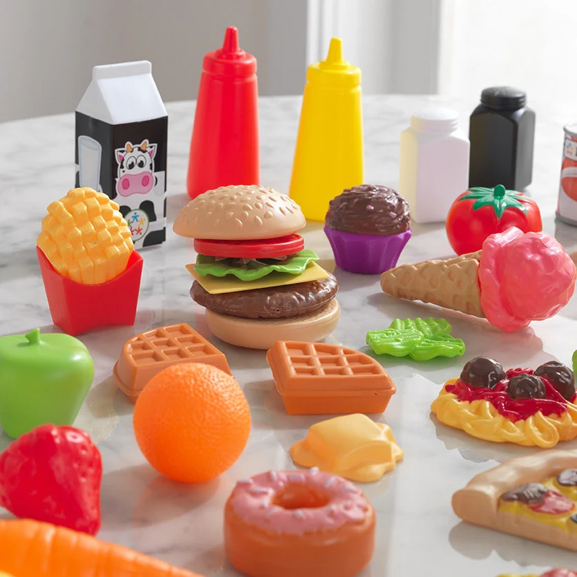 65-Piece Play Food Set - Image 2
