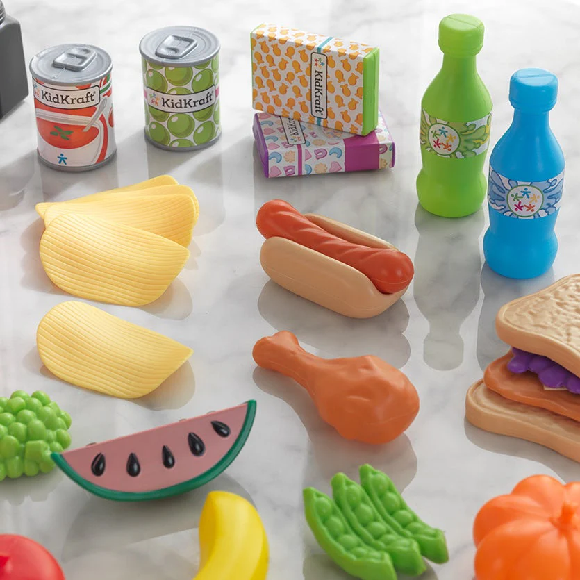 65-Piece Play Food Set - Image 3