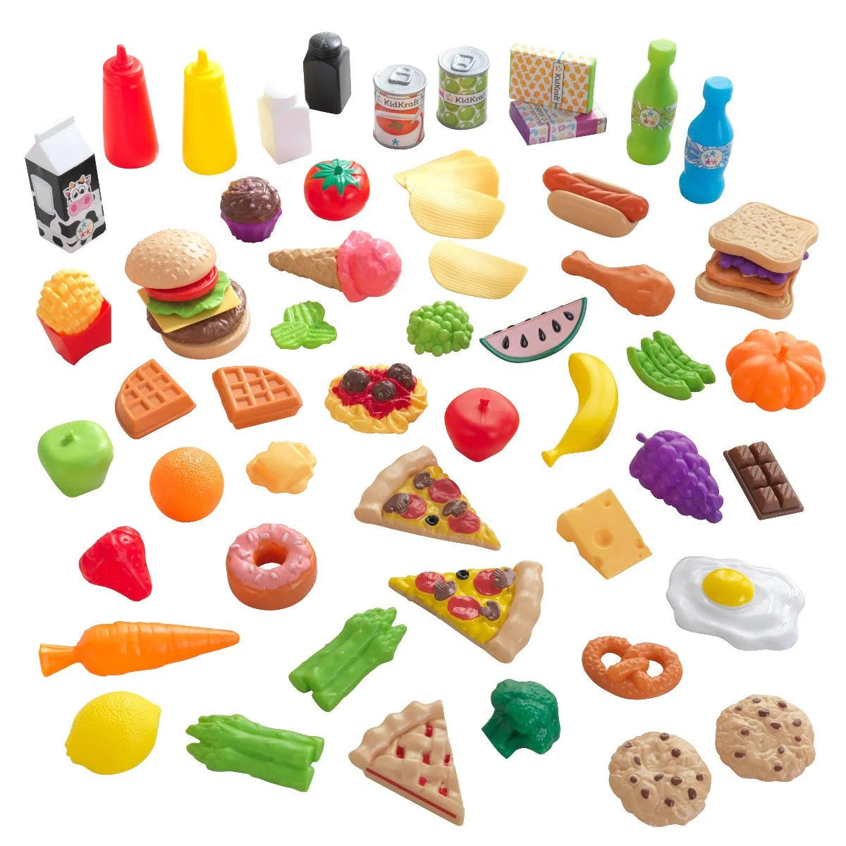65-Piece Play Food Set - Image 4