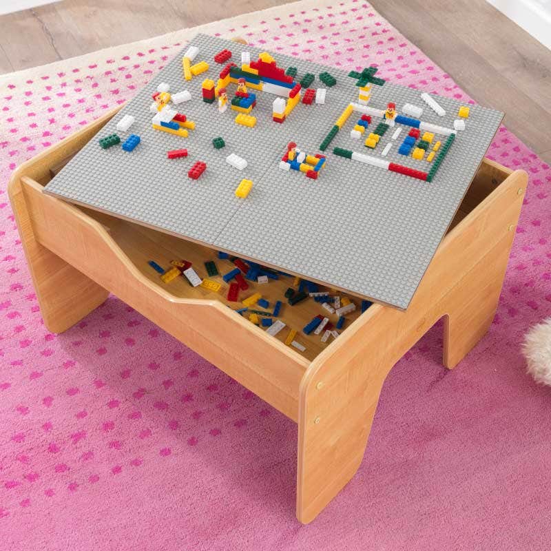 Activity Table with Board - Gray & Natural - Image 3