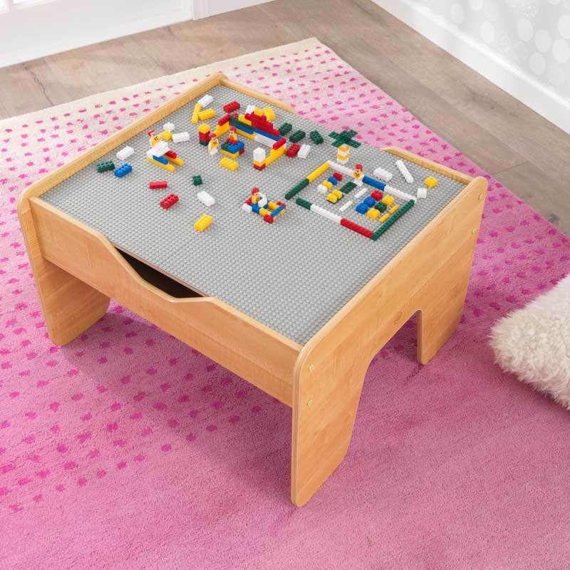 Activity Table with Board - Gray & Natural - Image 7