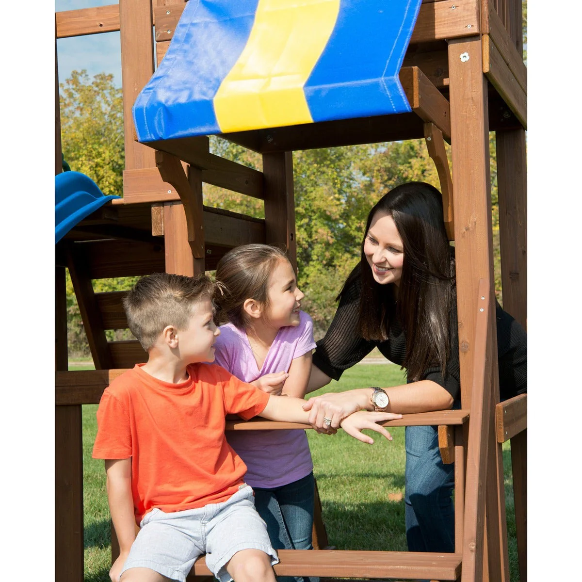 Adventure Transport Wooden Swing Set by Swing-N-Slide - Installation Available - Image 3
