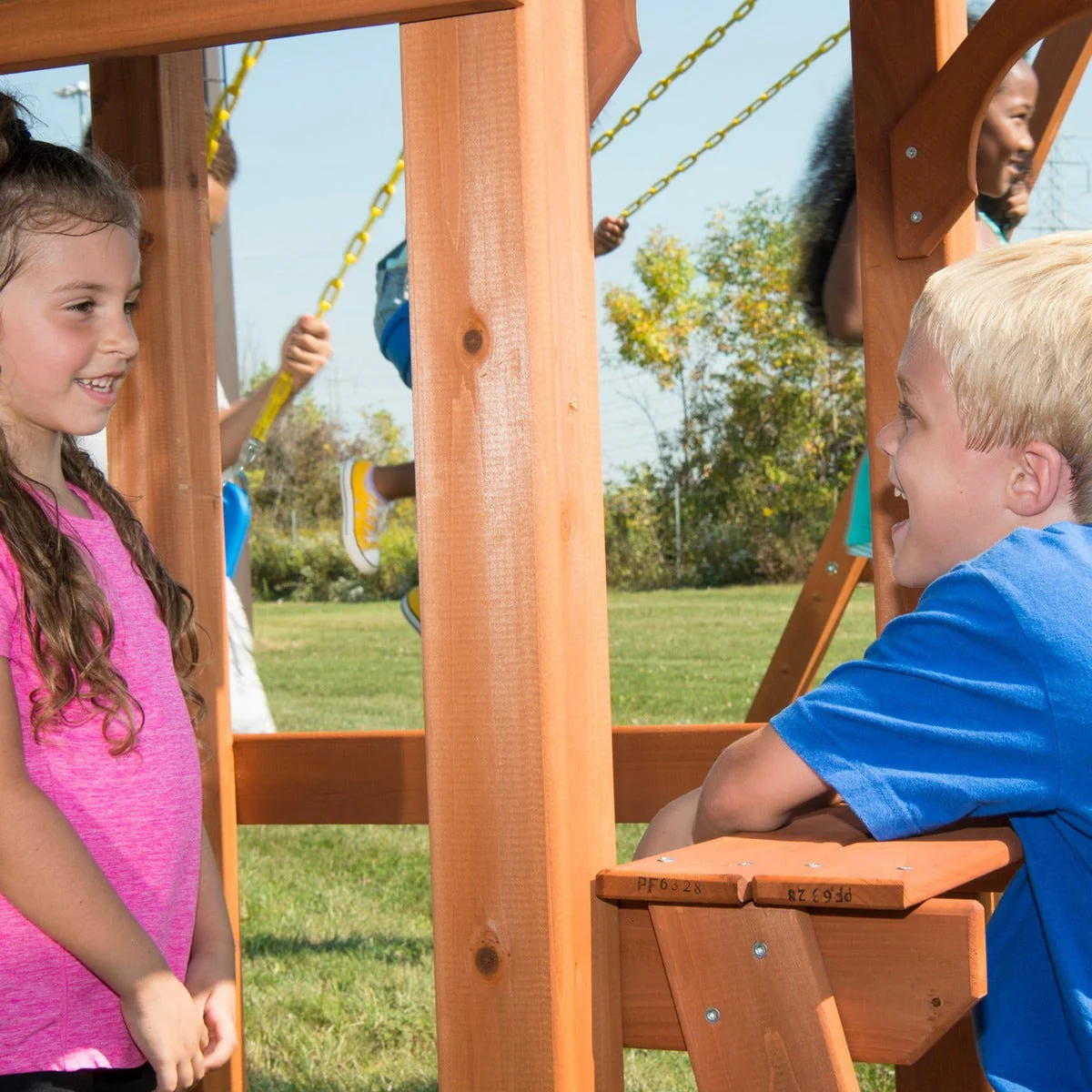 Adventure Transport Wooden Swing Set by Swing-N-Slide - Installation Available - Image 6
