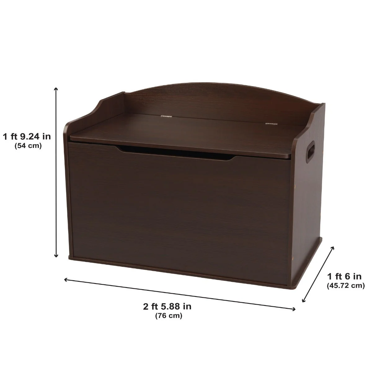 Austin Toy Box - Espresso - Image 8