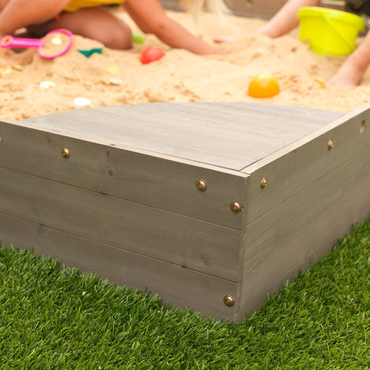 Backyard Sandbox - Gray - Image 5