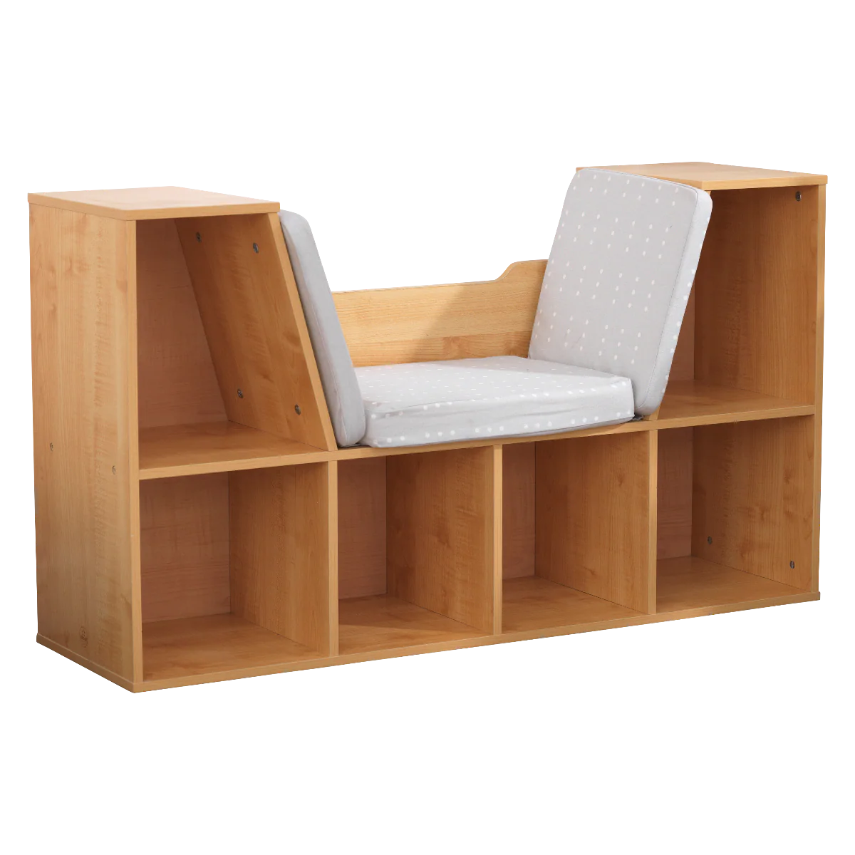 Bookcase with Reading Nook - Natural - Image 7