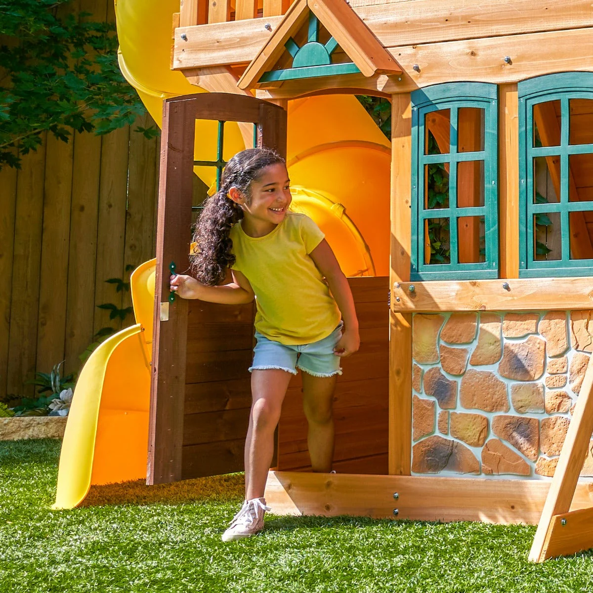Boulder Station Swing Set - Installation Available - Image 7