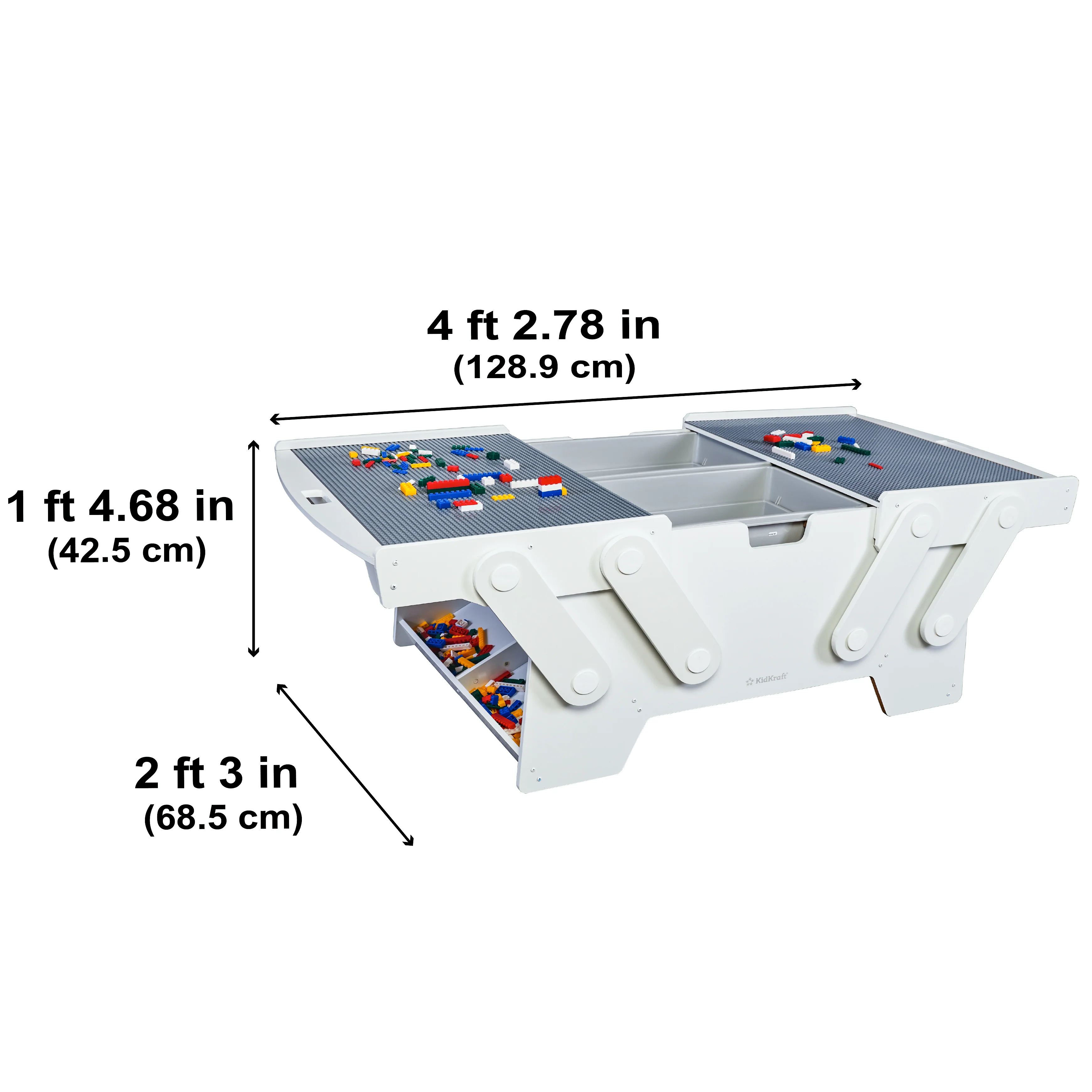 Building Bricks Play N Store Mega Table - Image 10