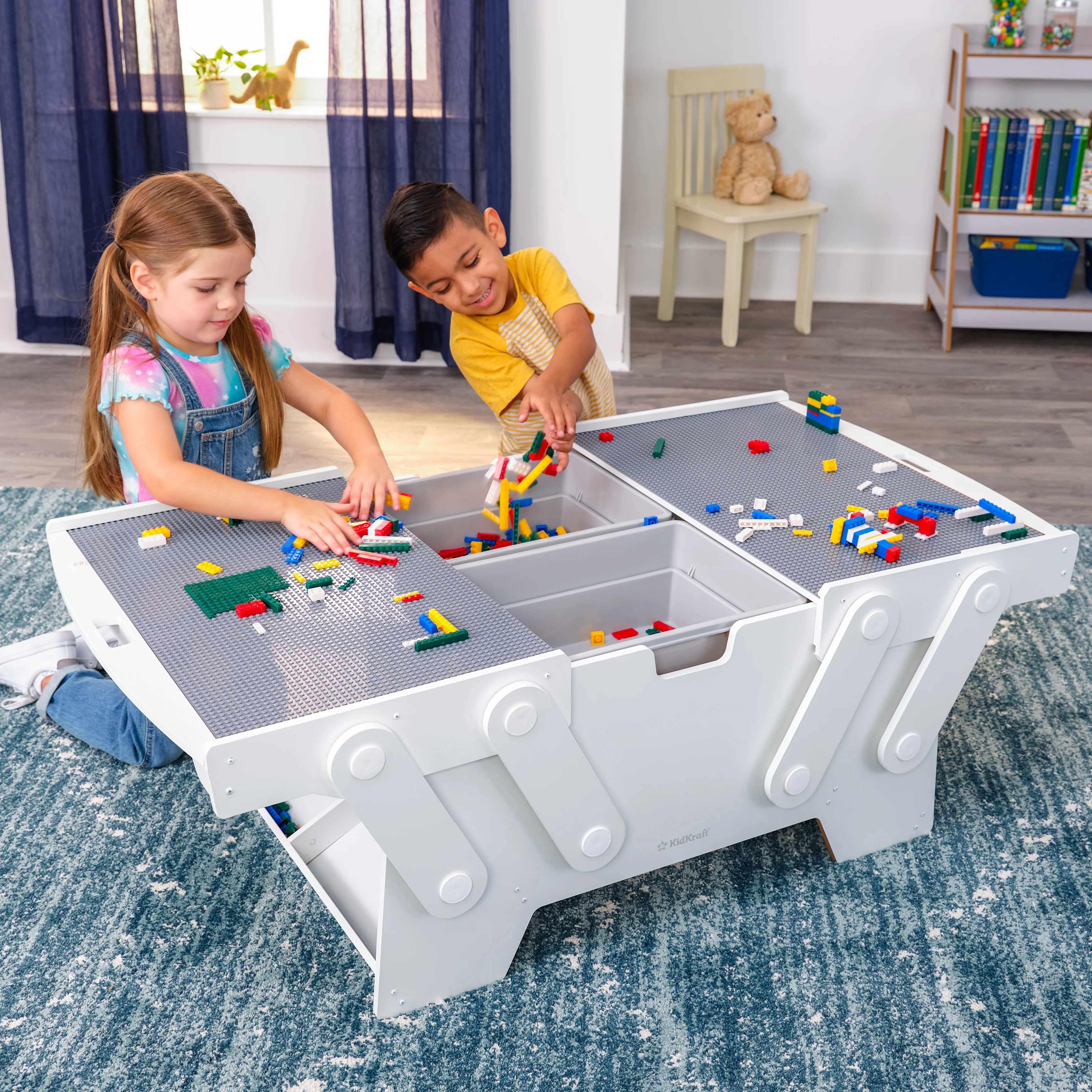 Building Bricks Play N Store Mega Table - Image 3