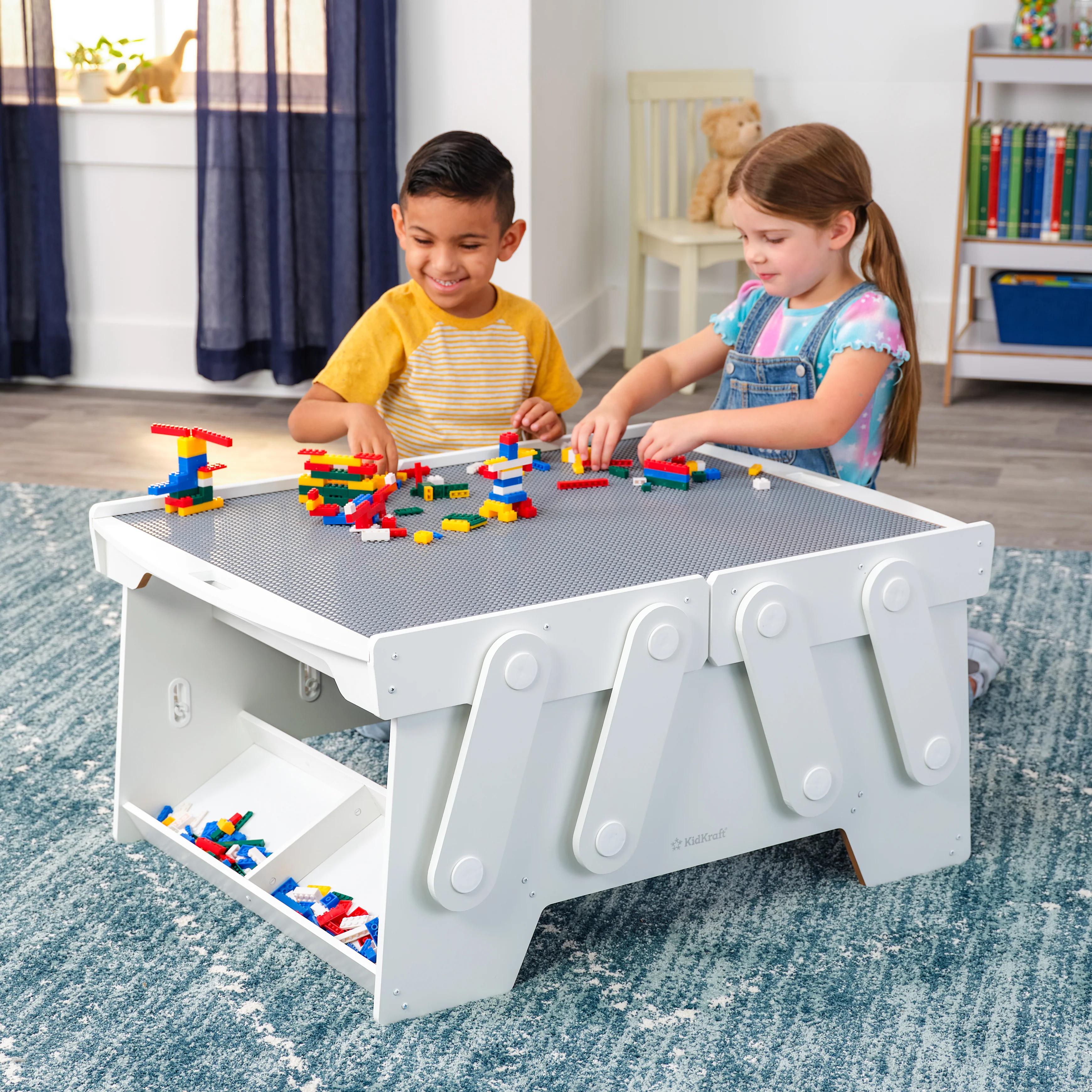Building Bricks Play N Store Mega Table - Image 5