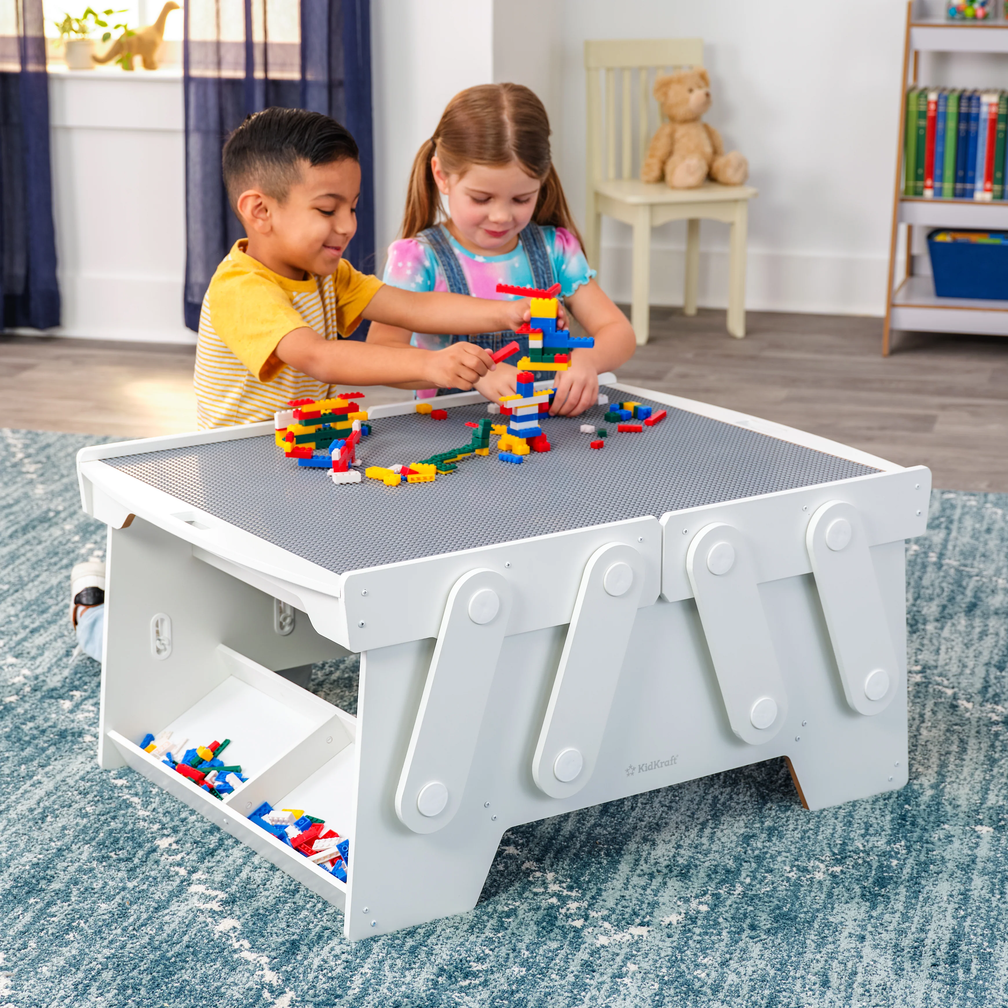 Building Bricks Play N Store Mega Table - Image 6