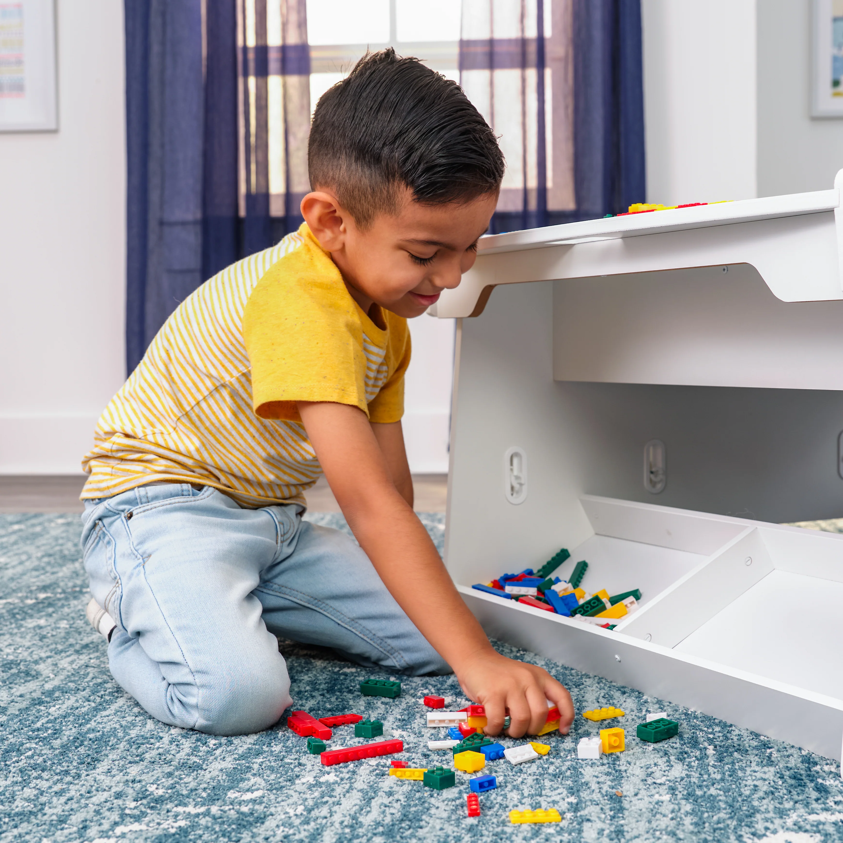 Building Bricks Play N Store Mega Table - Image 7
