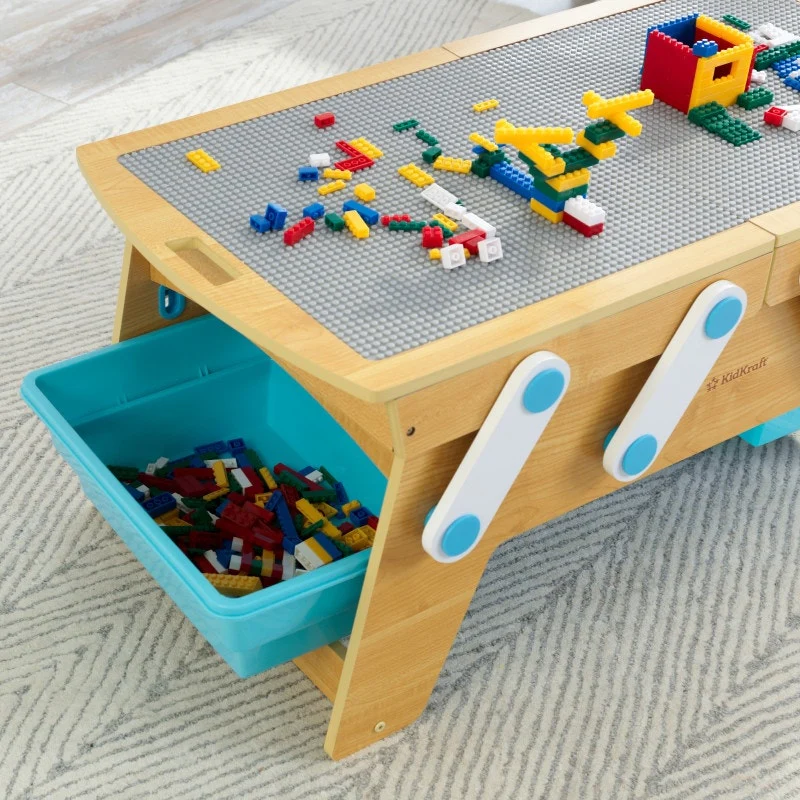 Building Bricks Play N Store Table - Image 3