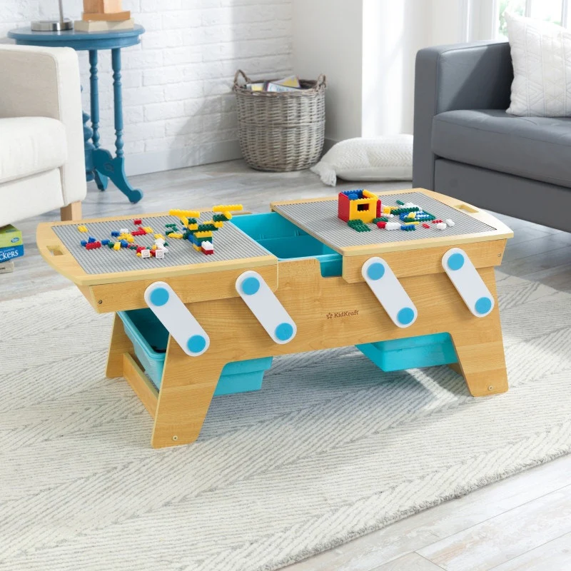Building Bricks Play N Store Table - Image 4