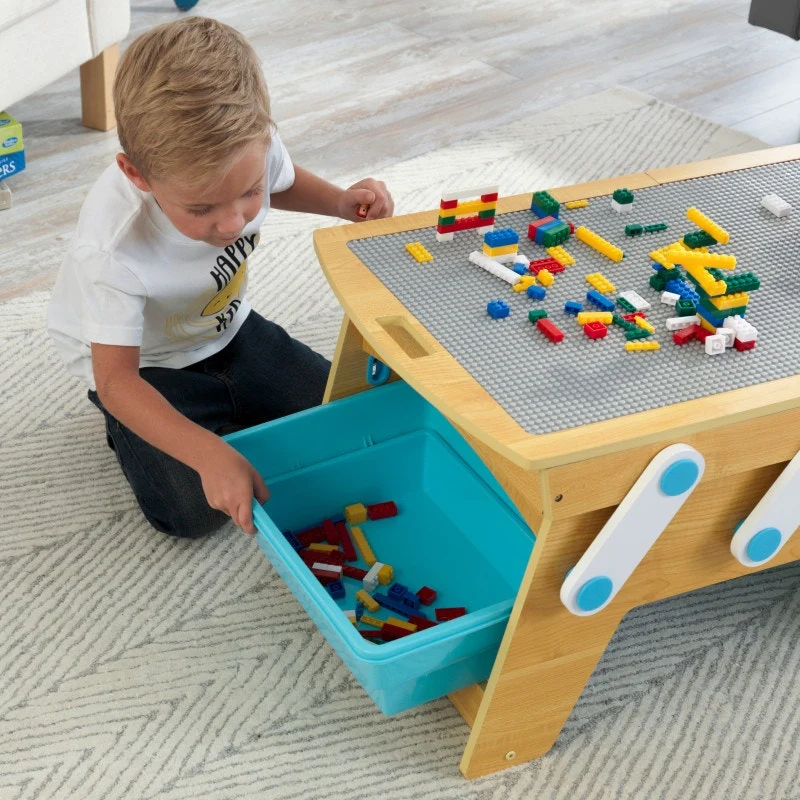 Building Bricks Play N Store Table - Image 6