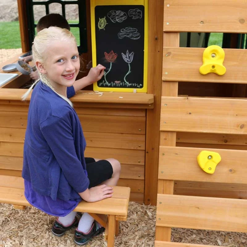 Charleston Lodge Wooden Swing Set / Playset - Image 3