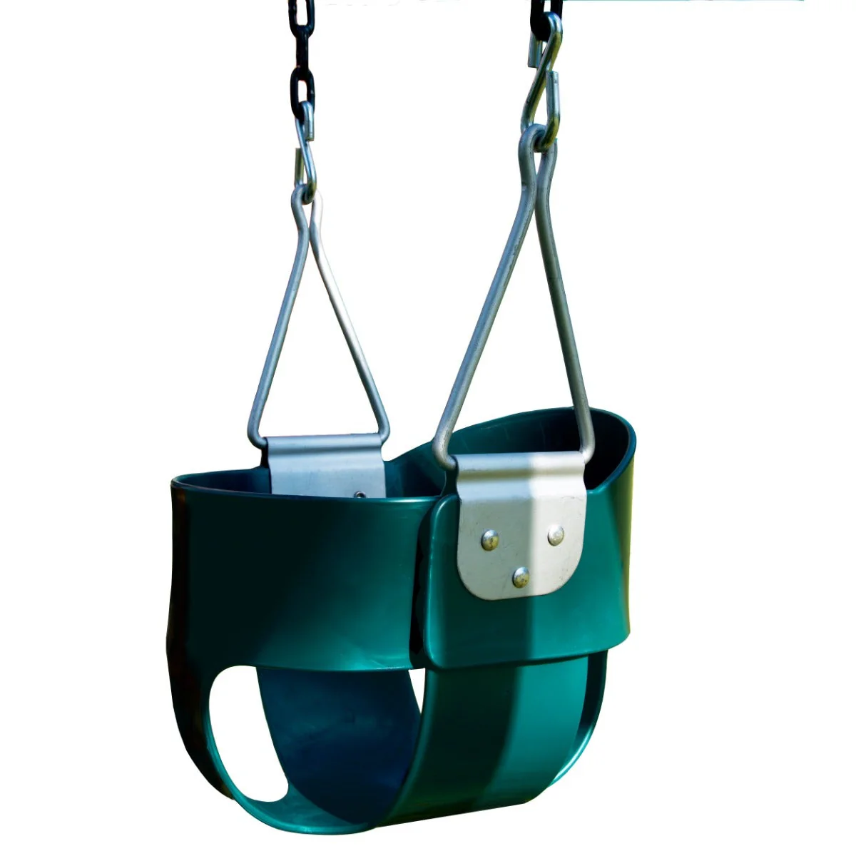 Child Bucket Swing by Swing-N-Slide - Green