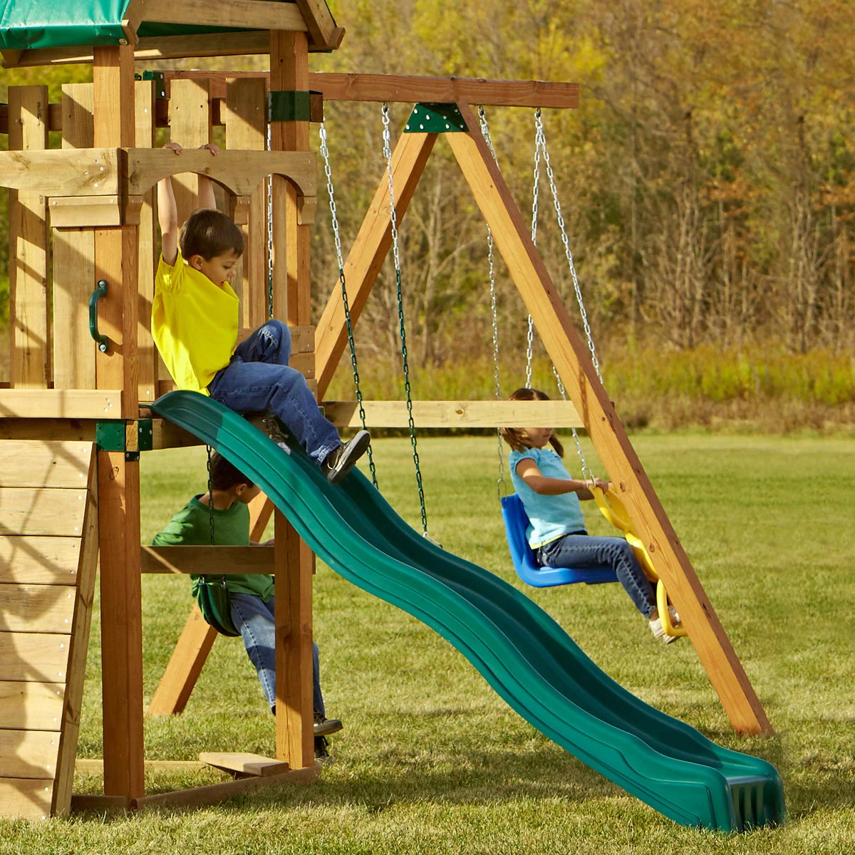 Cool Wave Slide by Swing-N-Slide - Green - Image 5