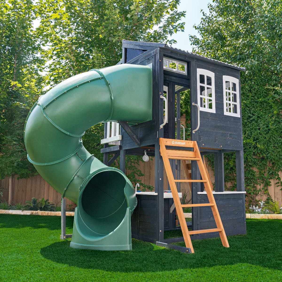 Cozy Escape Playhouse - Navy - Installation Available - Image 4