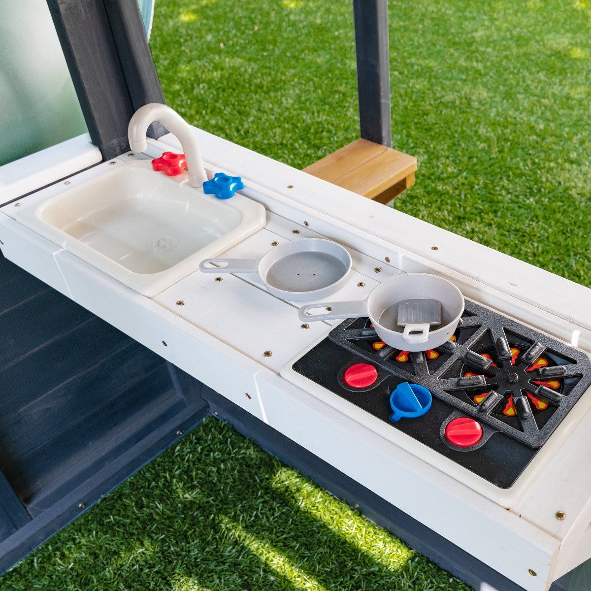 Cozy Escape Playhouse - Navy - Installation Available - Image 8