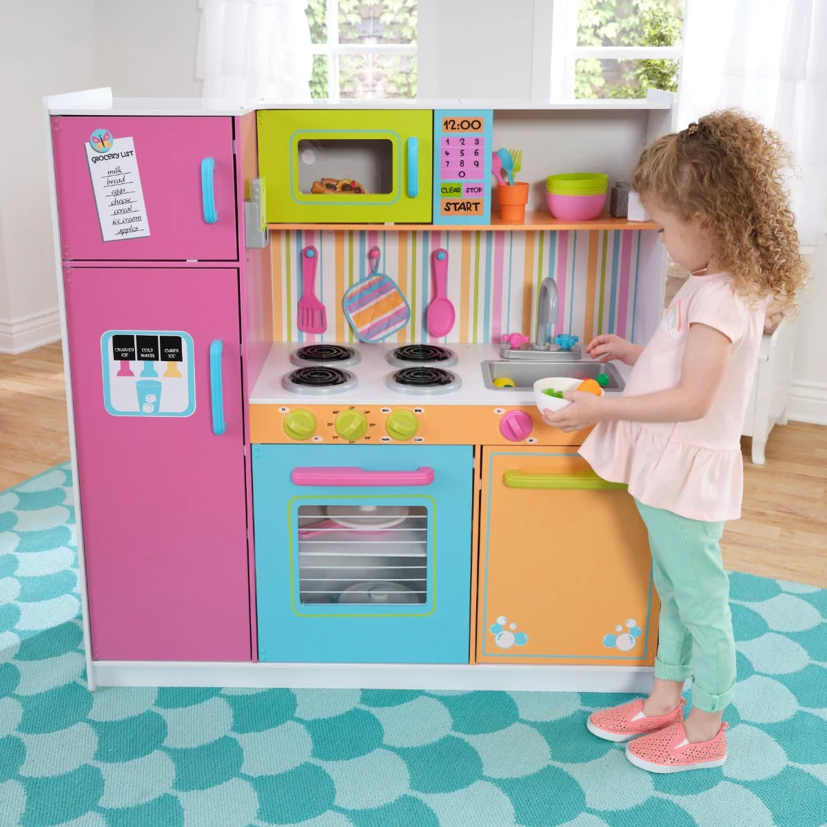 Deluxe Big and Bright Play Kitchen - Image 3