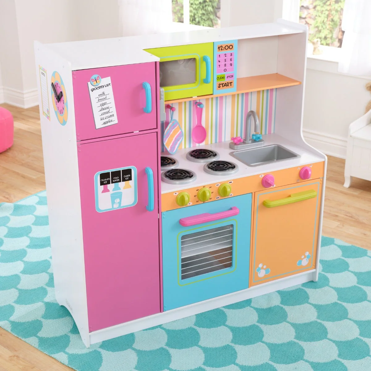 Deluxe Big and Bright Play Kitchen - Image 4