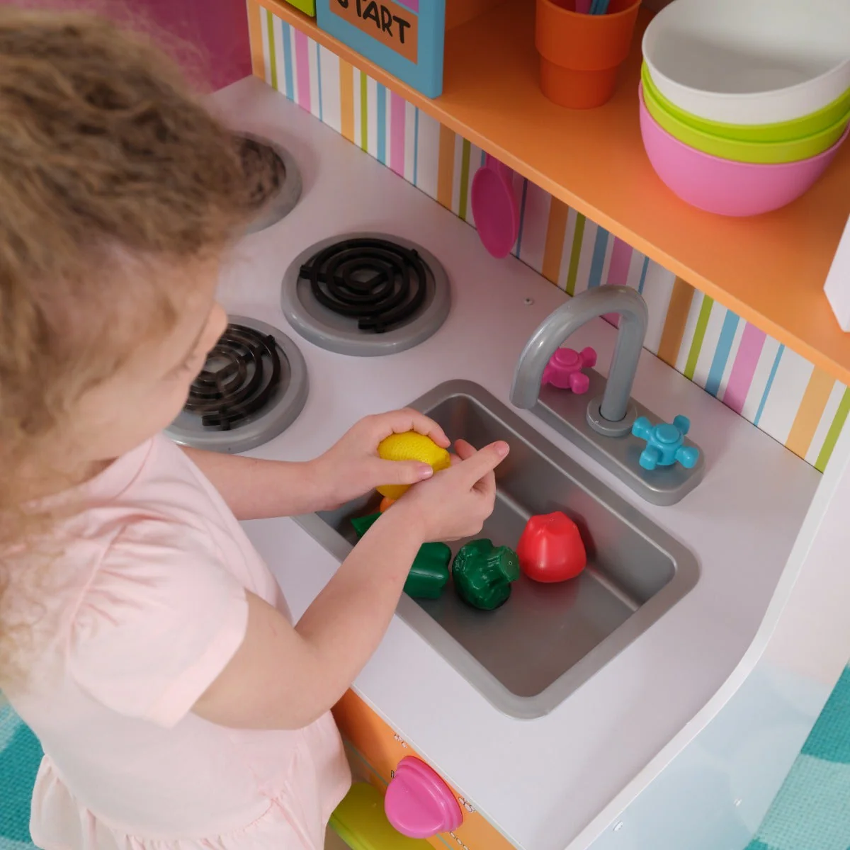 Deluxe Big and Bright Play Kitchen - Image 7