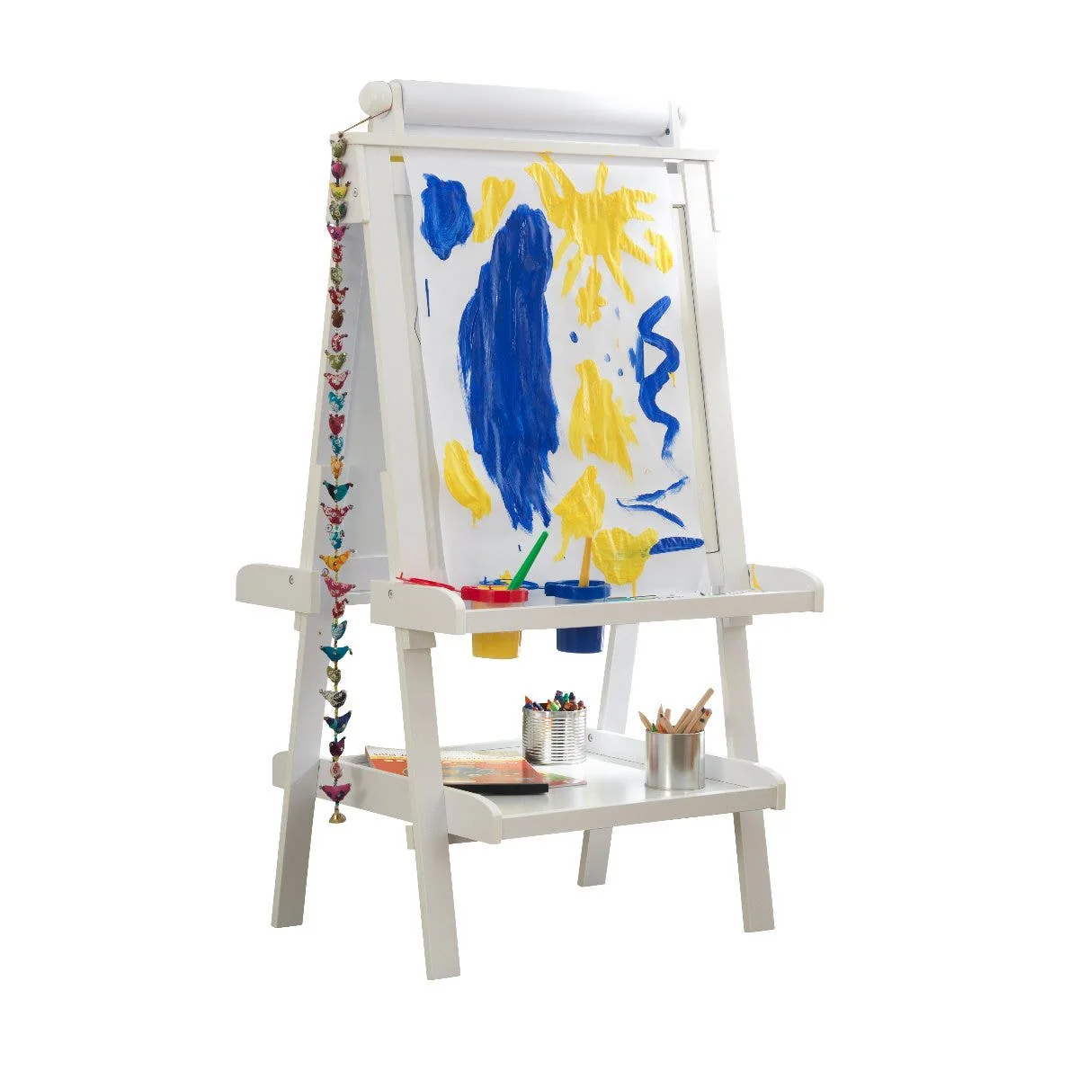 Deluxe Wooden Easel - White - Image 8