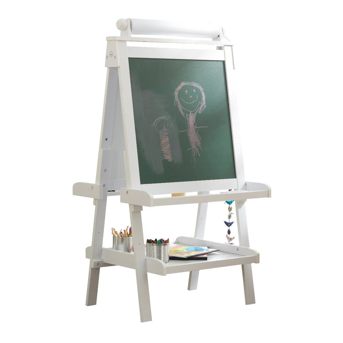 Deluxe Wooden Easel - White - Image 9