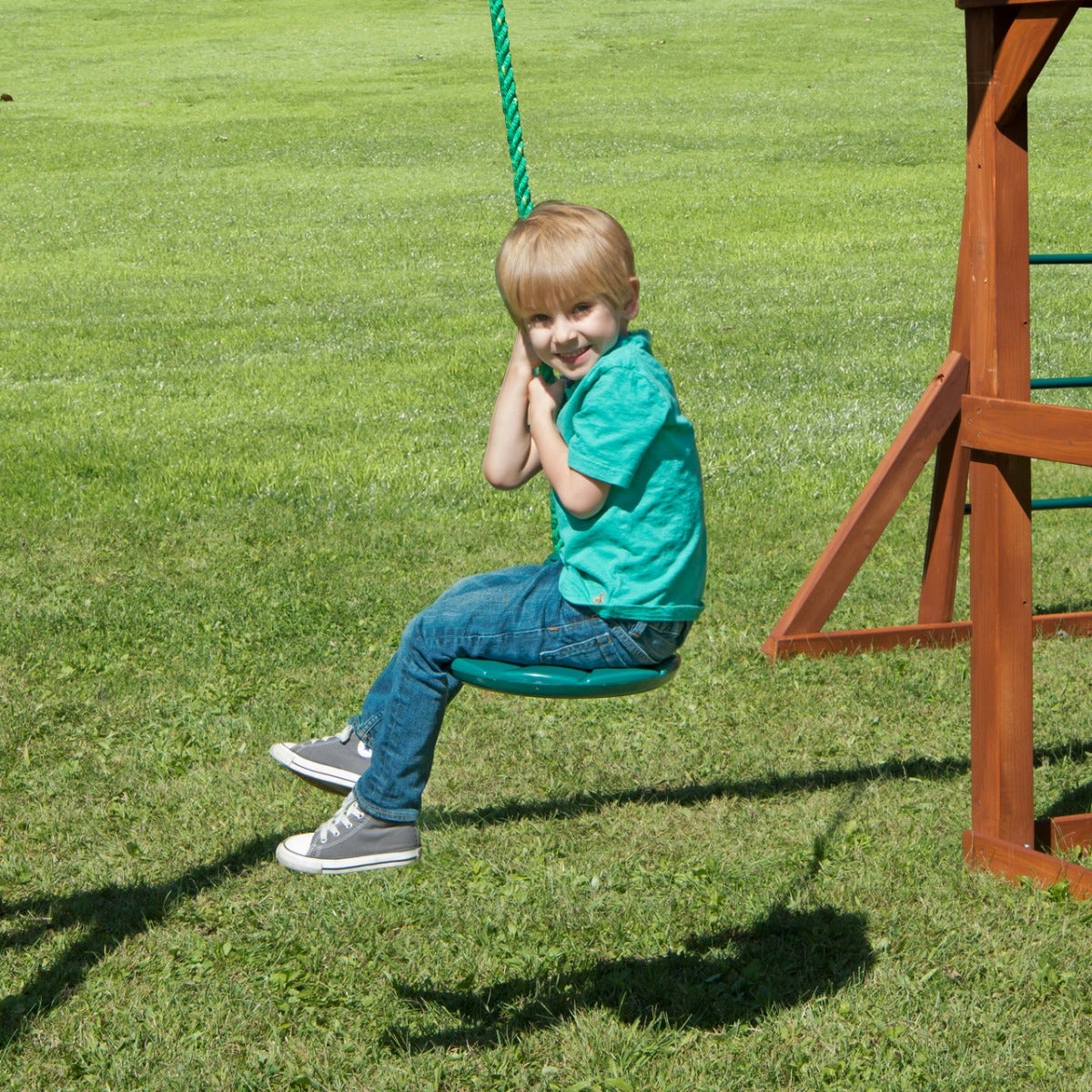 Disc Swing by Swing-N-Slide - Green - Image 2