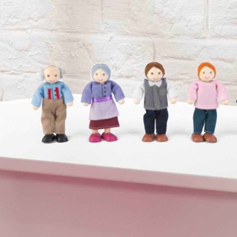 Doll Family of 7 - Caucasian - Image 3