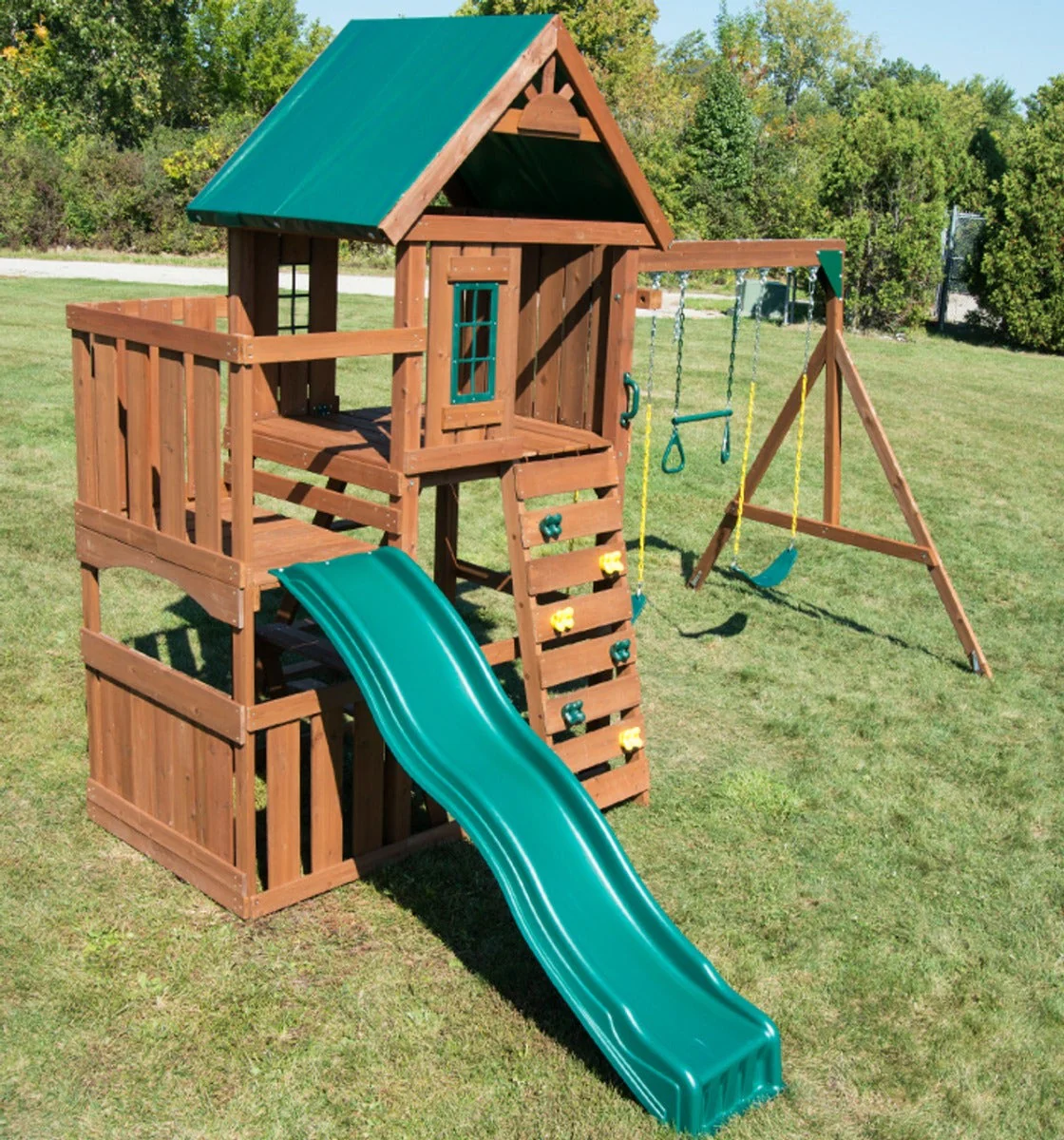 Elkhorn Wood Swing Set by Swing-N-Slide - Image 3