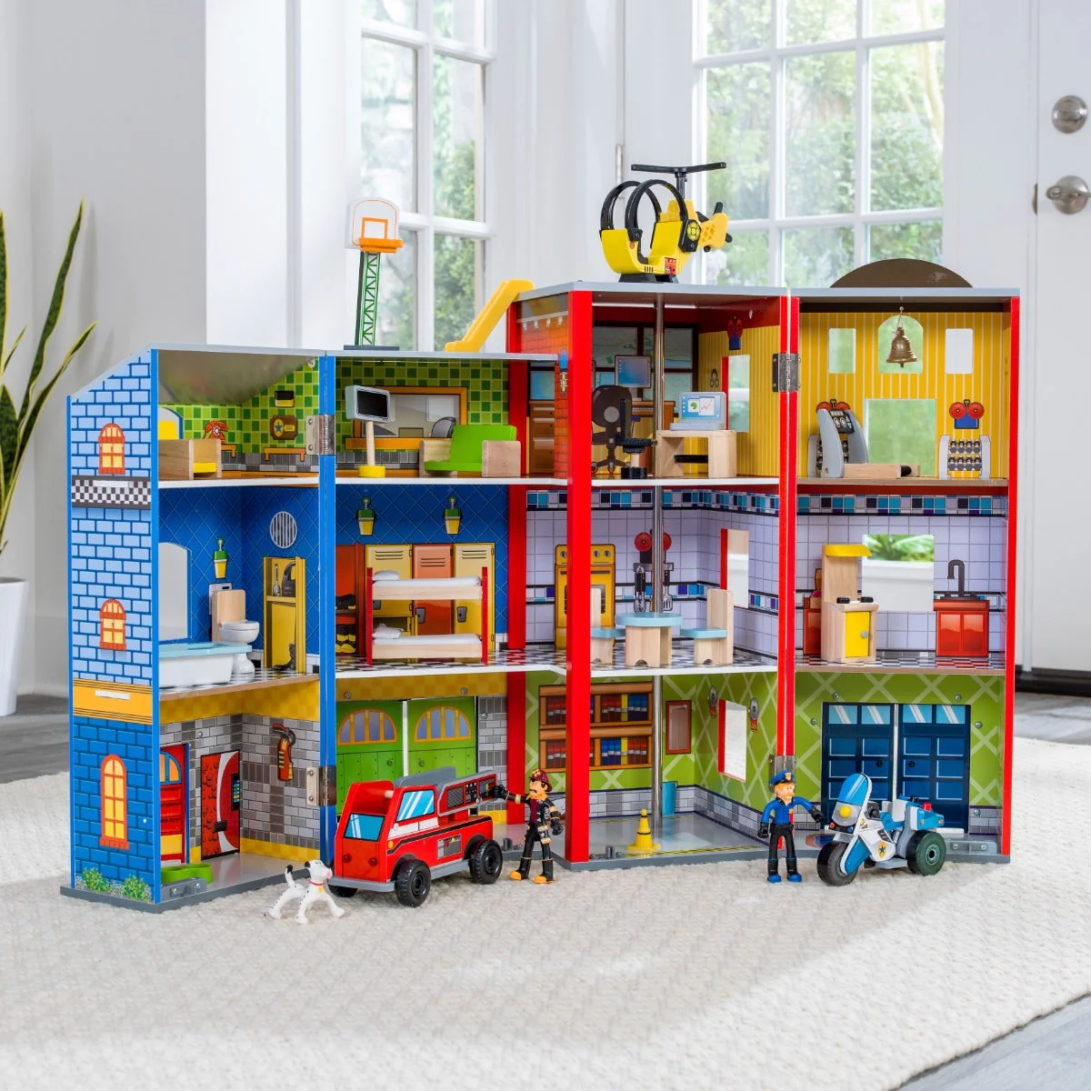 Everyday Heroes Wooden Play Set - Image 12