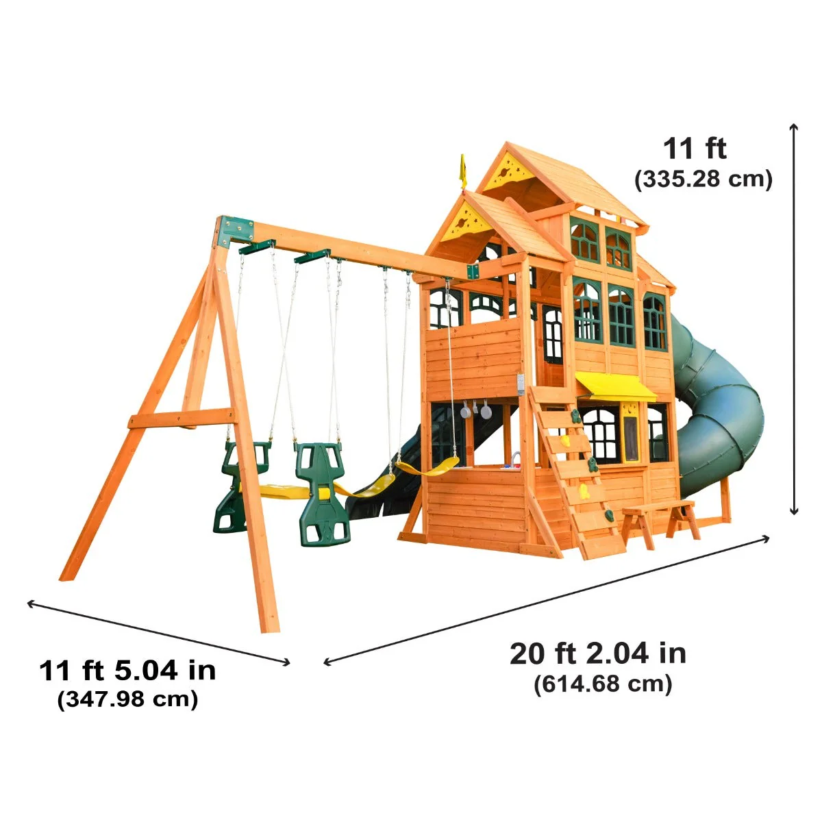 Falcon Ridge Swing Set - Installation Available - Image 17
