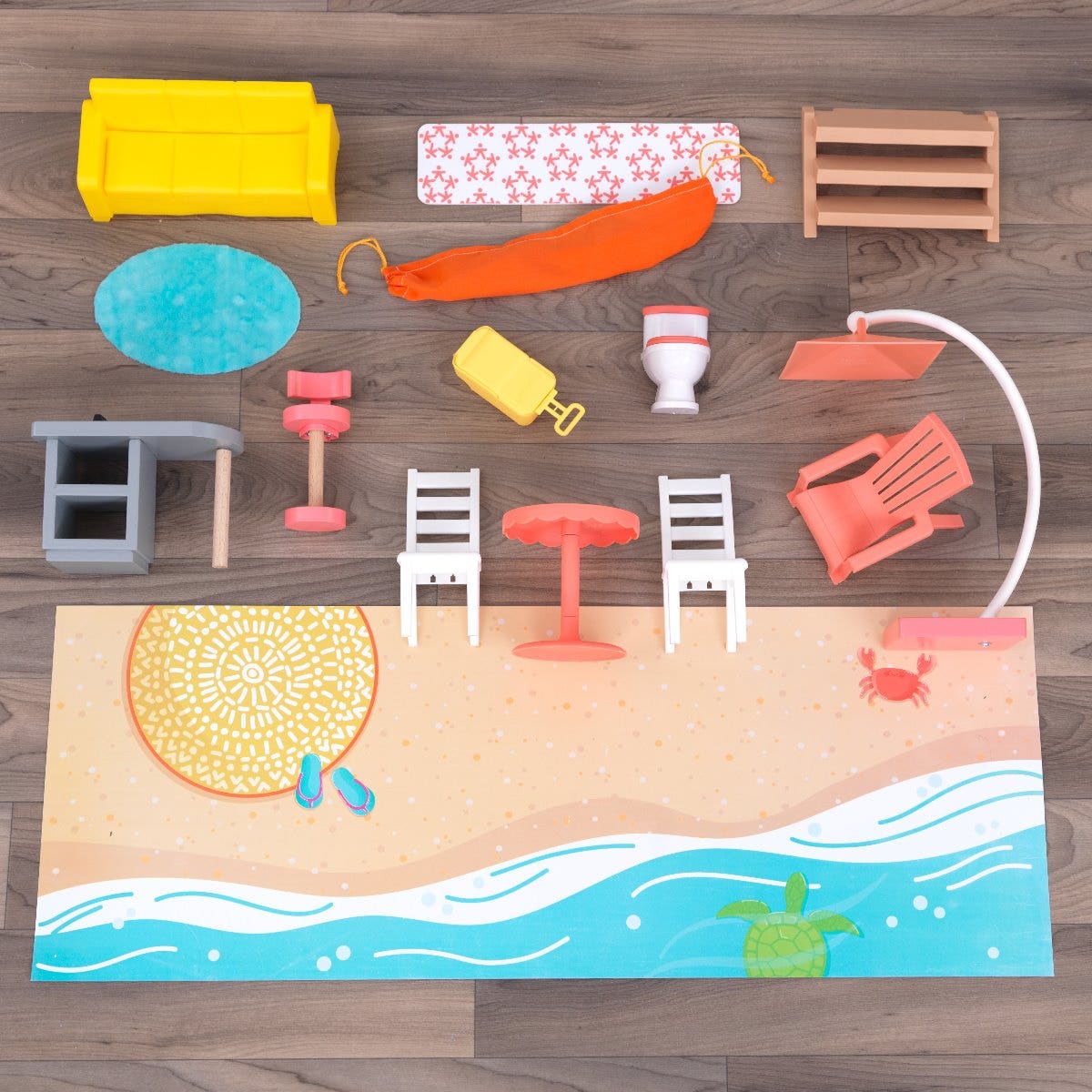 Ferris Wheel Fun Beach House Dollhouse - Image 10