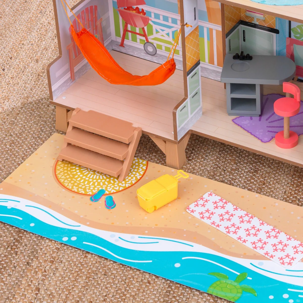 Ferris Wheel Fun Beach House Dollhouse - Image 13