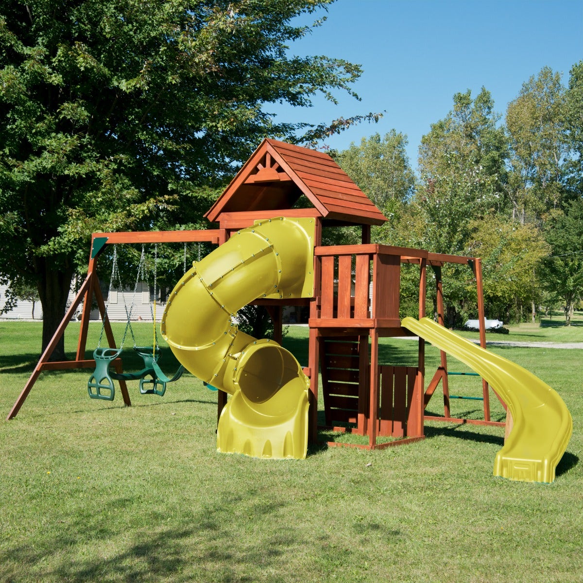 Grandview Twist Deluxe Swing Set by Swing-N-Slide - Image 3