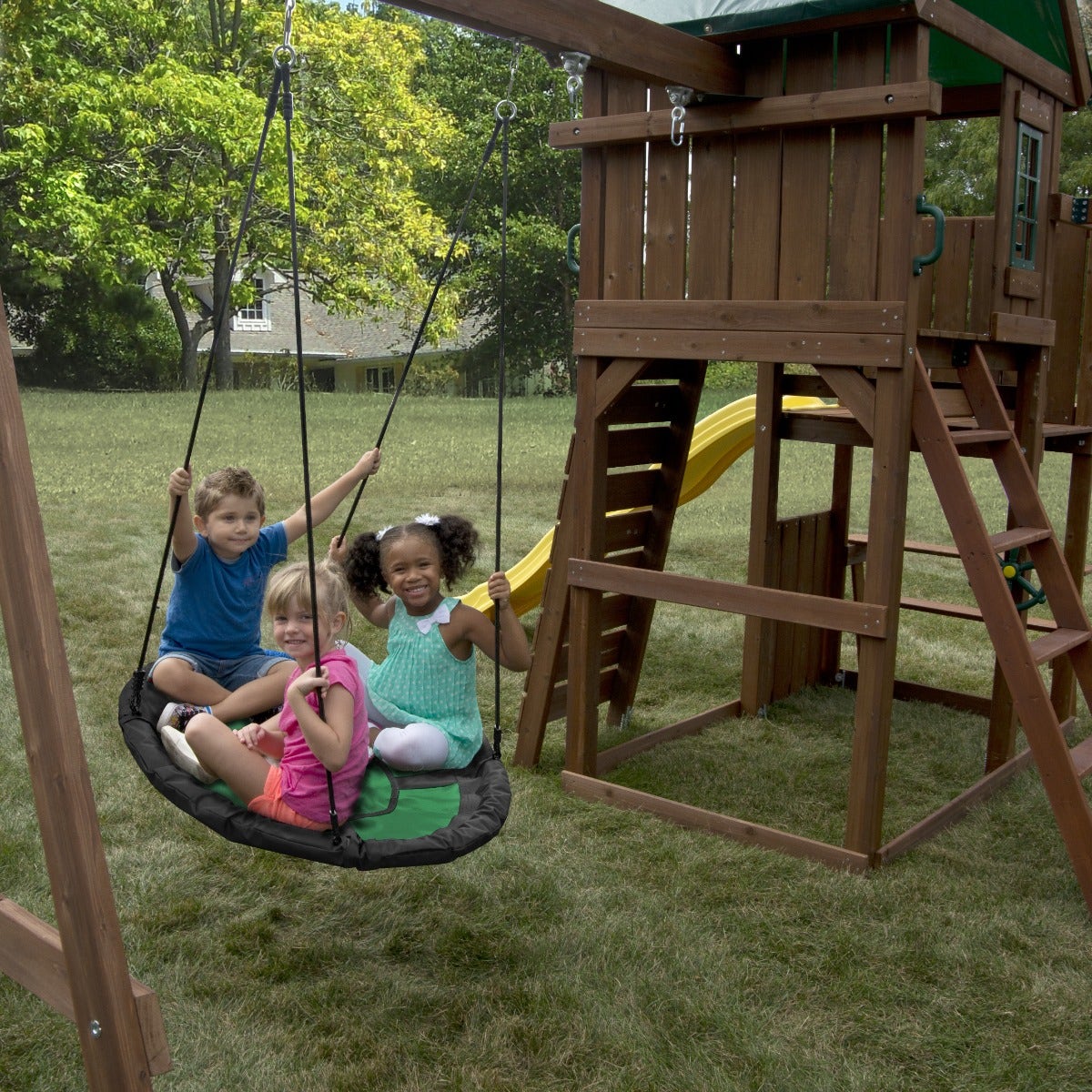 Green Nest Swing by Swing-N-Slide - Image 2
