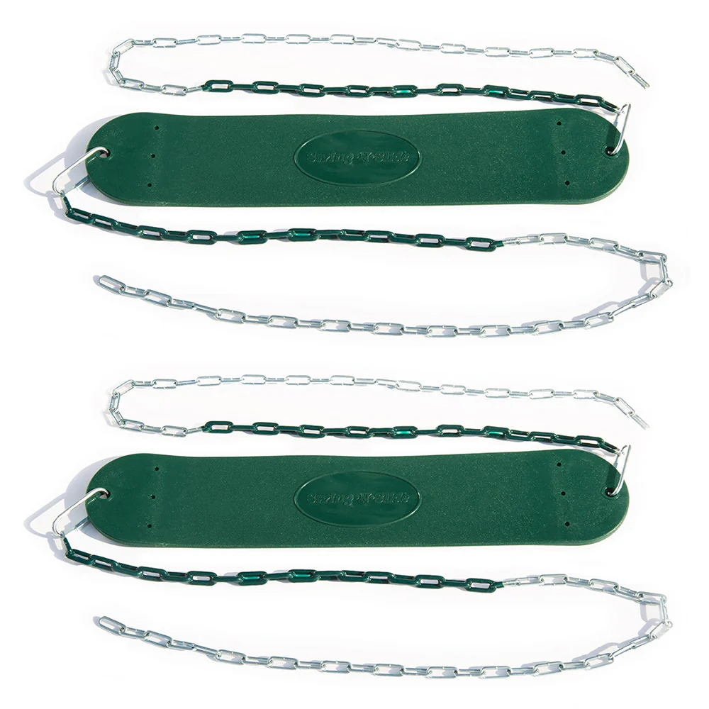 Green Swing Seats (Pair) by Swing-N-Slide - Image 4