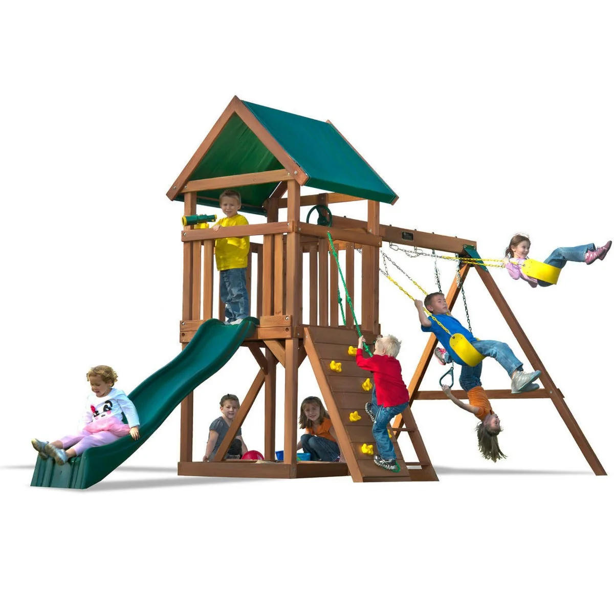 High Flyer Wooden Swing Set by Swing-N-Slide - Installation Available - Image 11