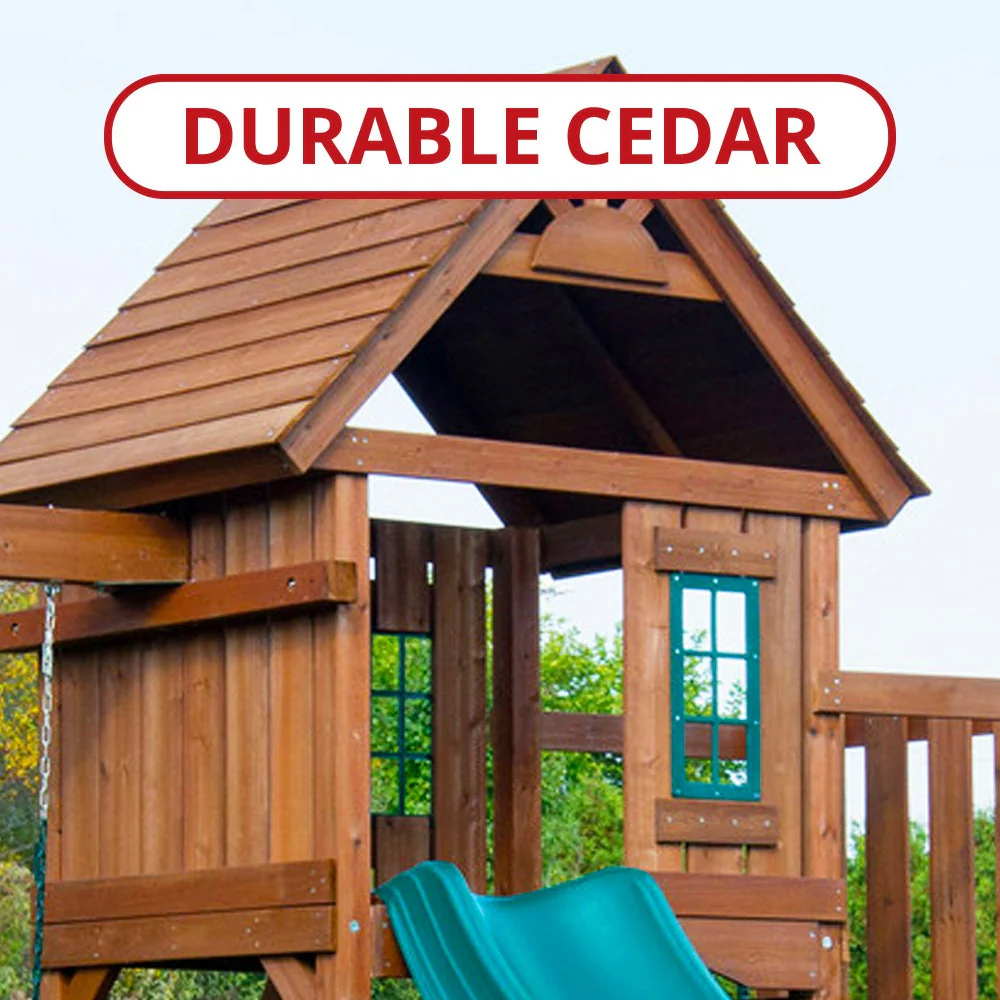 Knightsbridge Deluxe Swing Set by Swing-N-Slide - Image 10