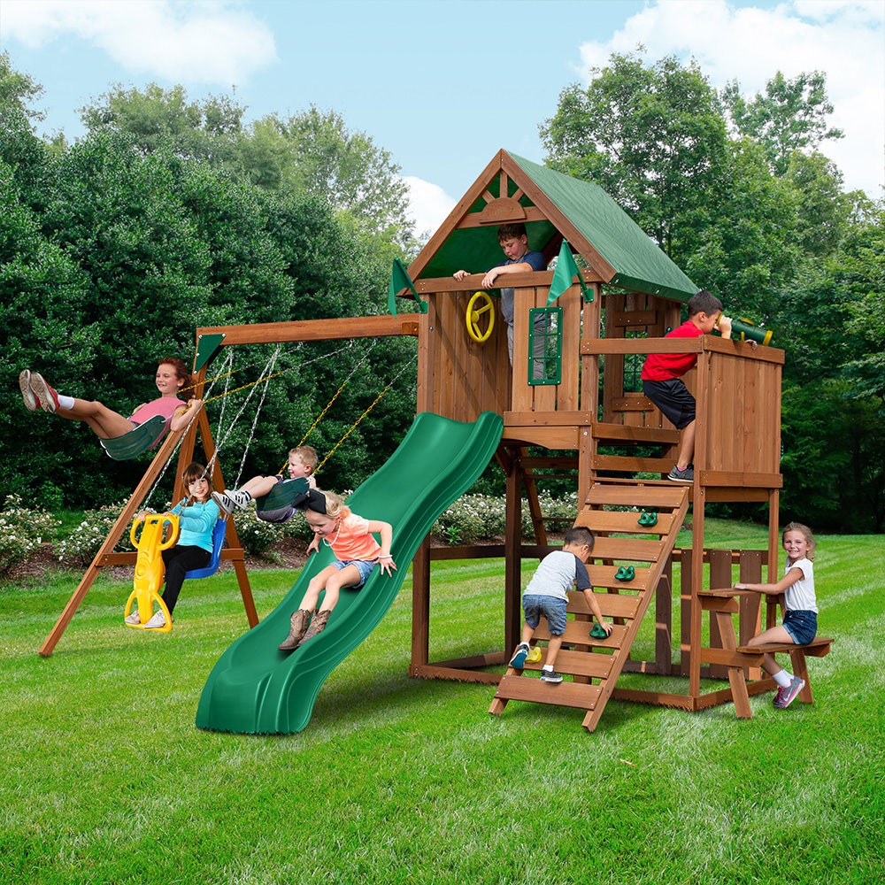 Knightsbridge Swing Set by Swing-N-Slide - Installation Available