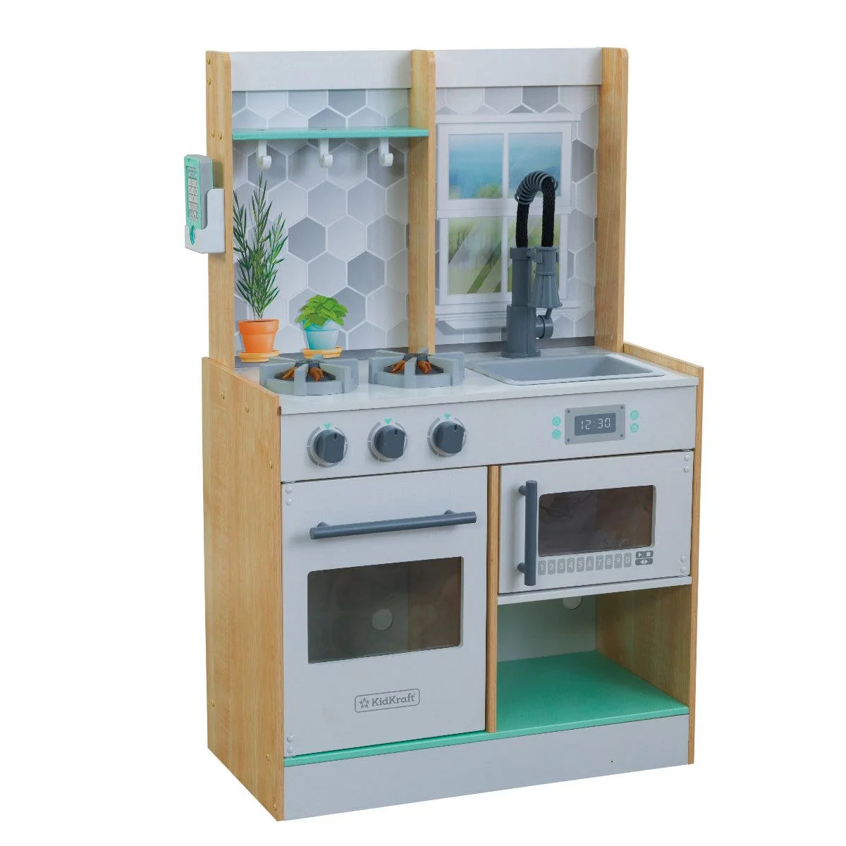 Let's Cook Play Kitchen - Natural - Image 14