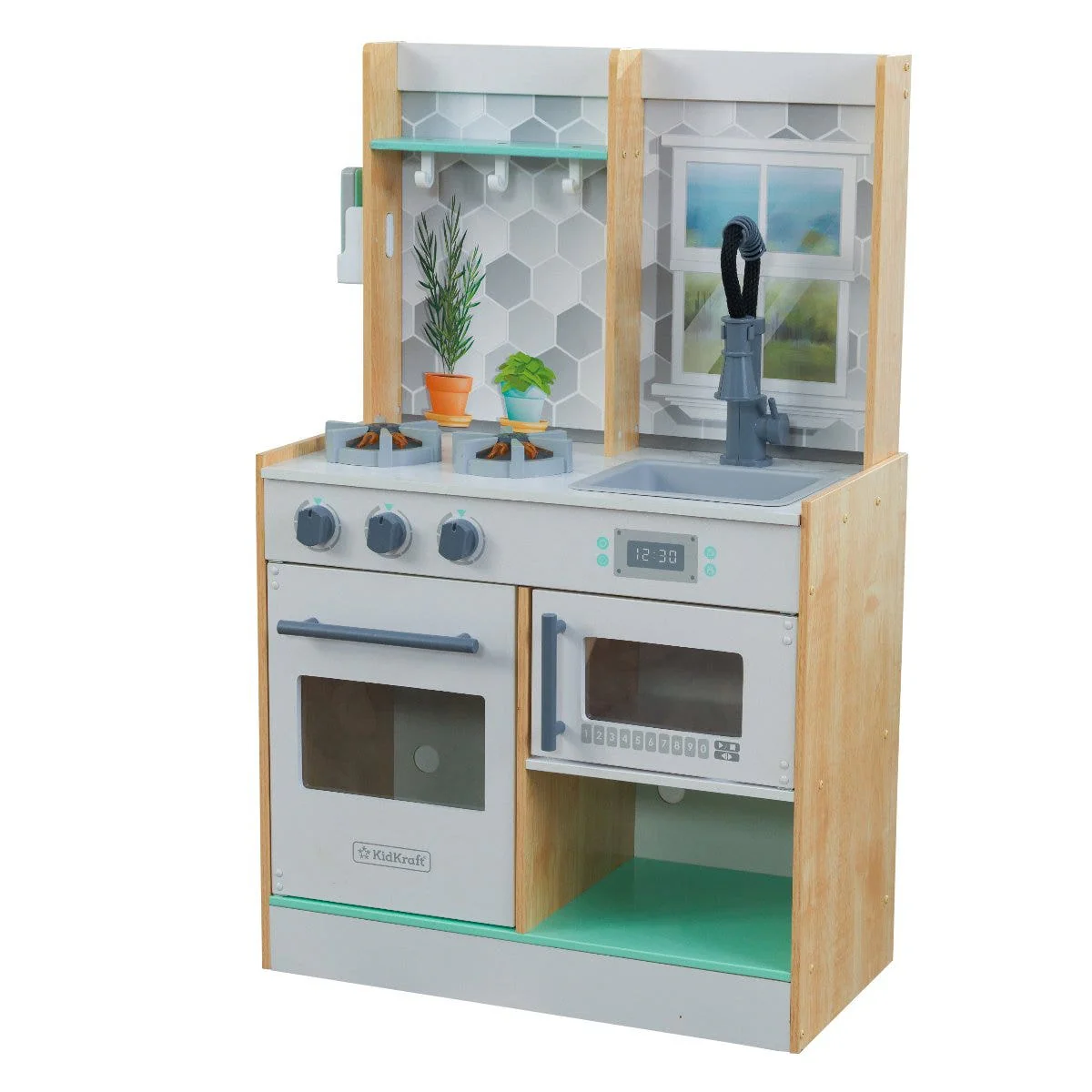 Let's Cook Play Kitchen - Natural - Image 15