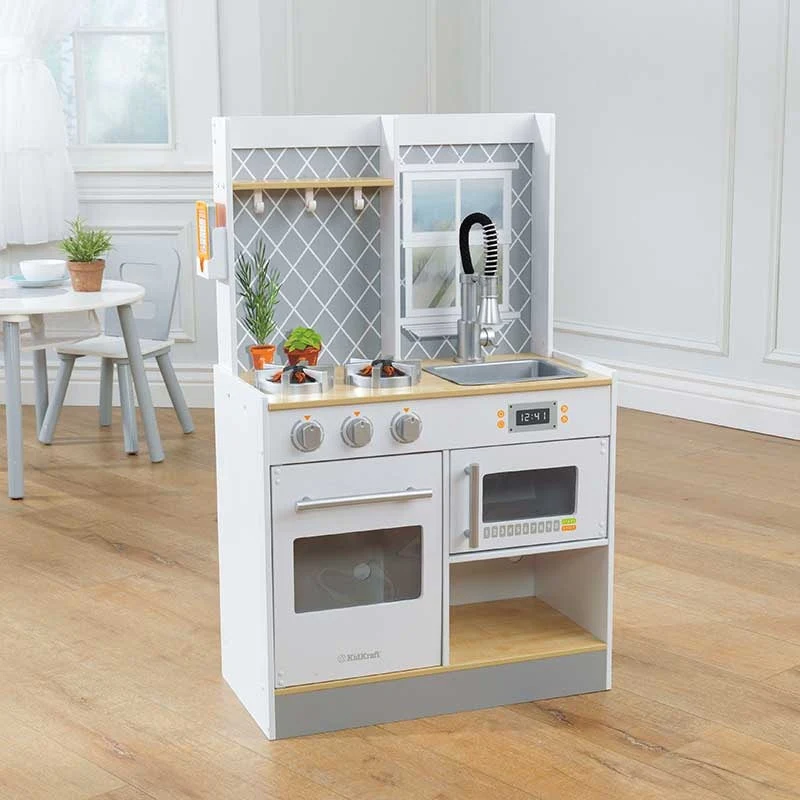Let's Cook Wooden Play Kitchen - Image 3