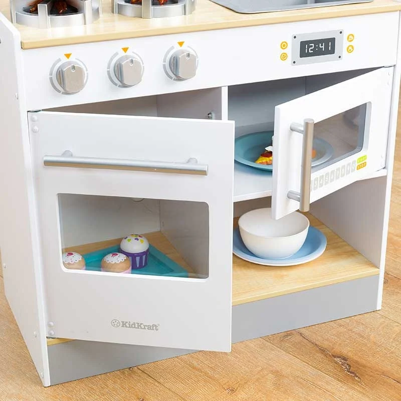 Let's Cook Wooden Play Kitchen - Image 6