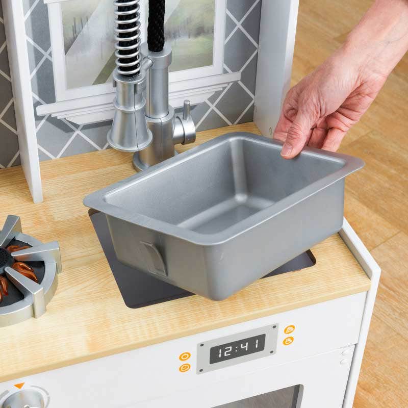 Let's Cook Wooden Play Kitchen - Image 7